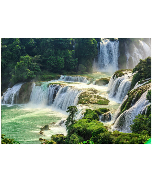 Layered Waterfalls Landscape CACHOEIRA 08 - Image 7