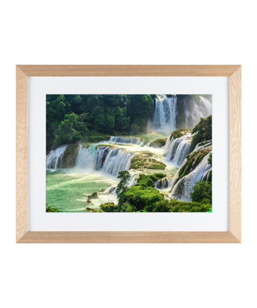 Alternative view of Layered Waterfalls Landscape CACHOEIRA 08