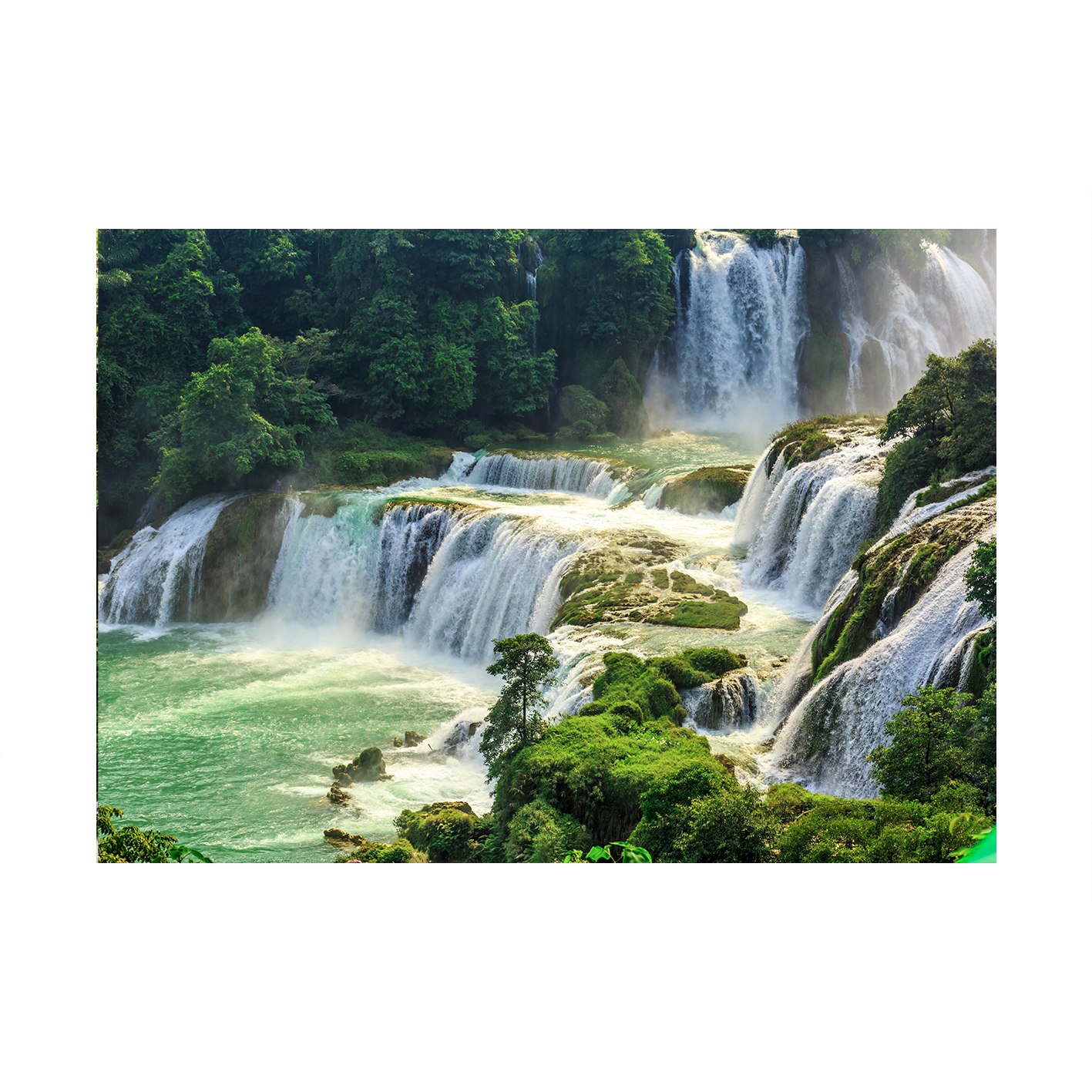 Layered Waterfalls Landscape CACHOEIRA 08 - Image 7