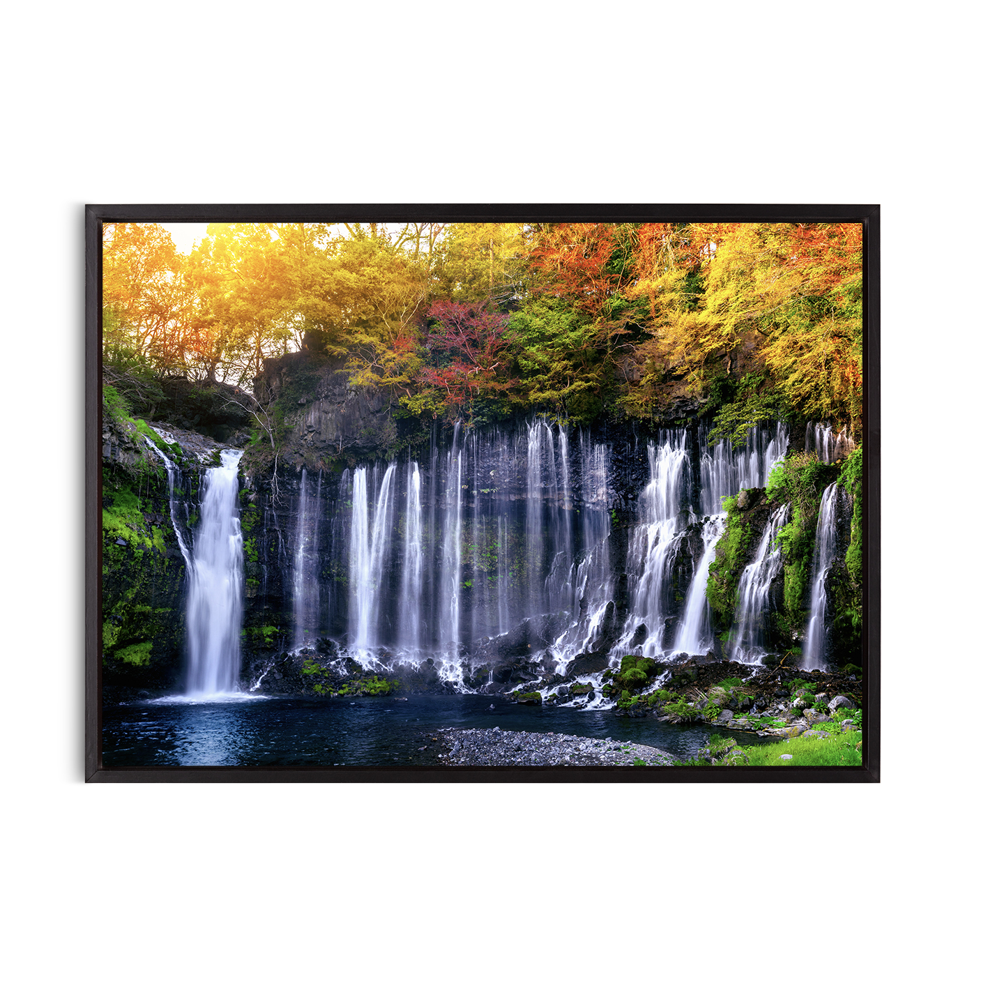 Black Pool Waterfall Landscape CACHOEIRA 13 - Image 8