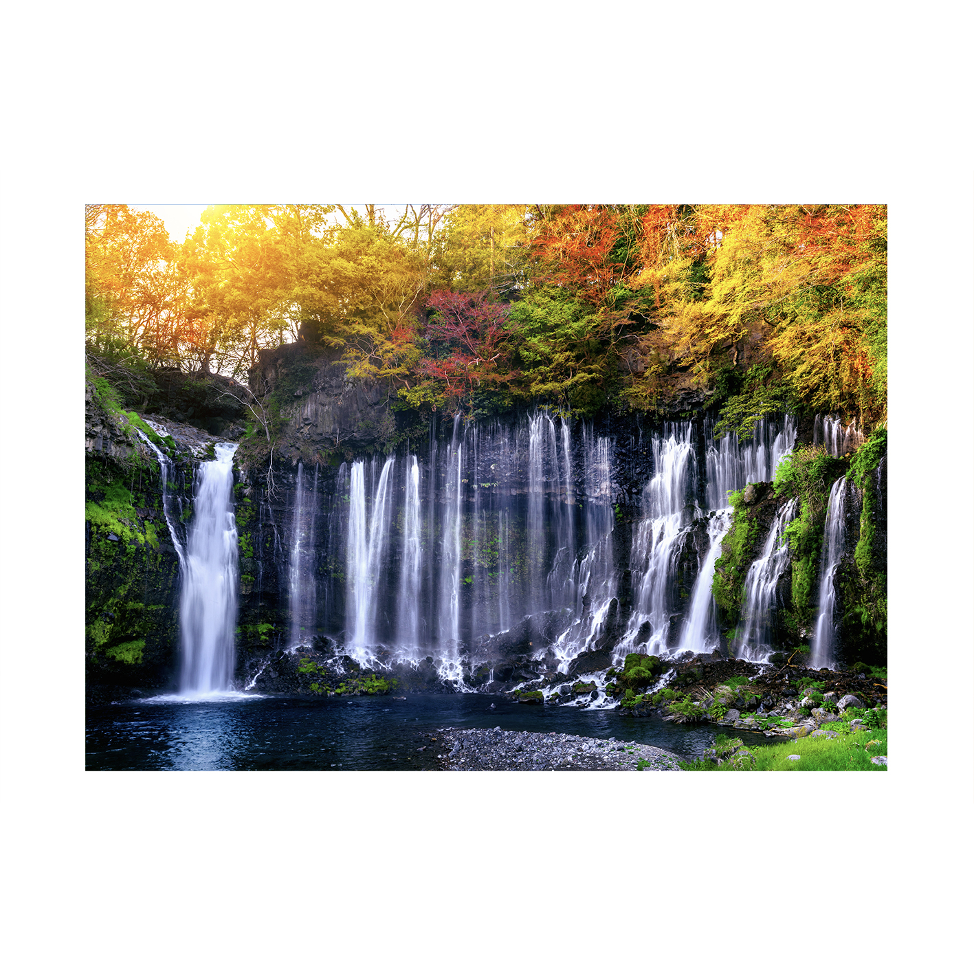 Black Pool Waterfall Landscape CACHOEIRA 13 - Image 7