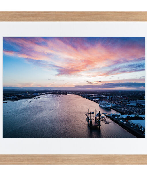 Alternative view of Dusk on the River Landscape CEU 13
