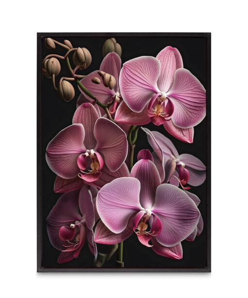 Purple Orchids Floral FLORES_001 - Image 8