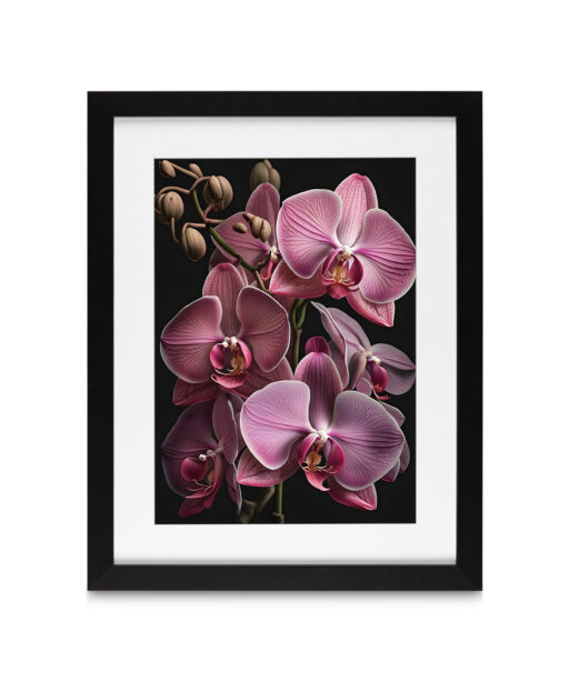 Purple Orchids Floral FLORES_001 - Image 2