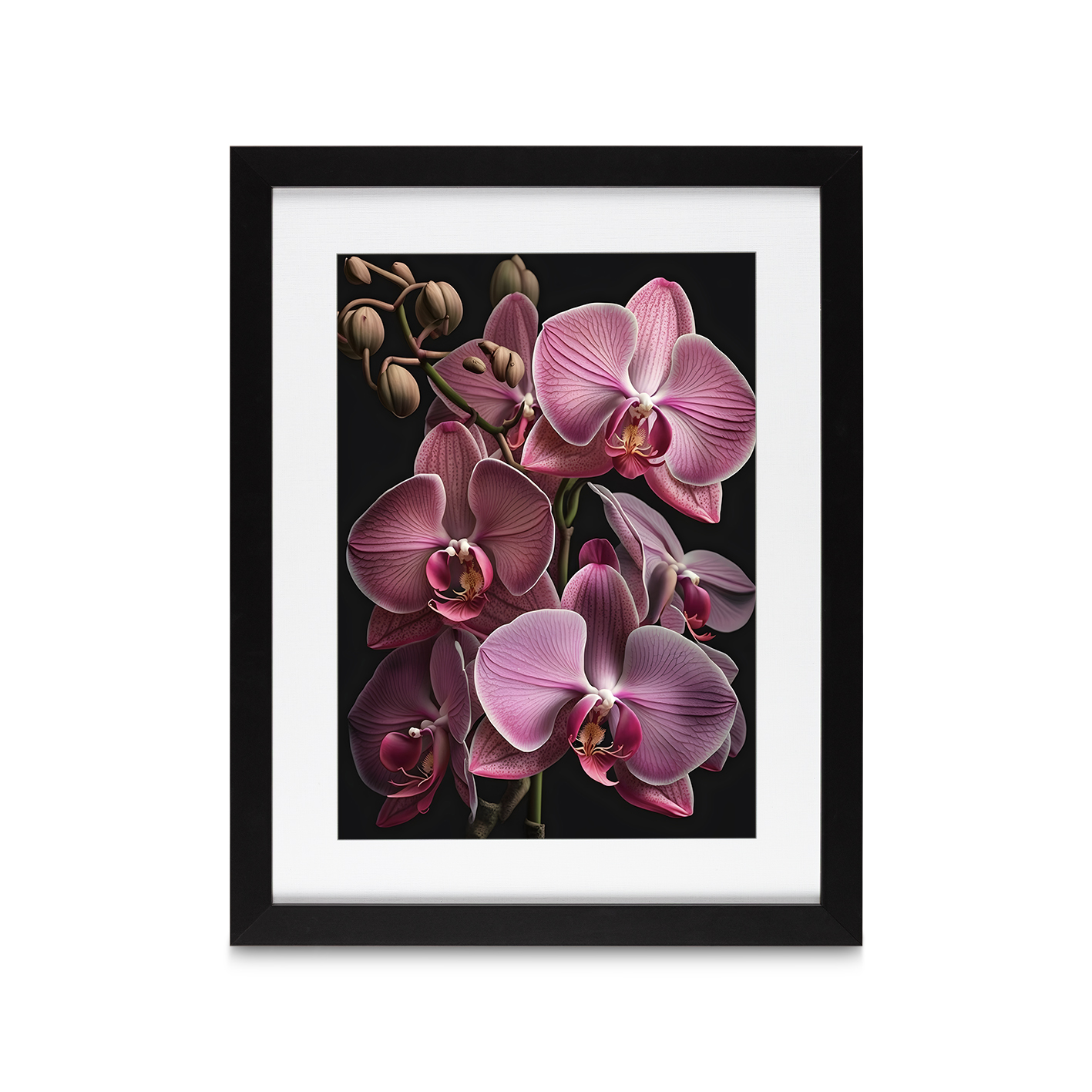 Purple Orchids Floral FLORES_001 - Image 2