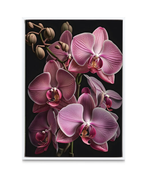 Purple Orchids Floral FLORES_001 - Image 6