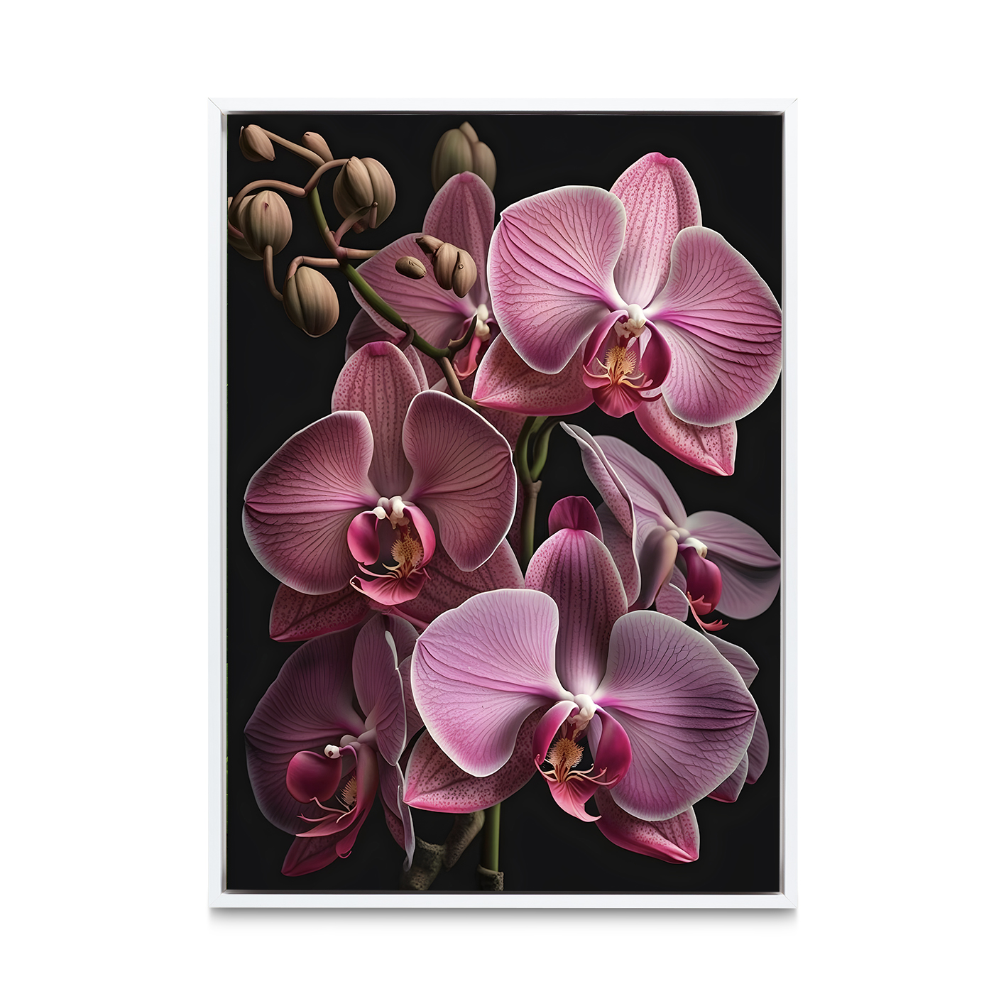 Purple Orchids Floral FLORES_001 - Image 6
