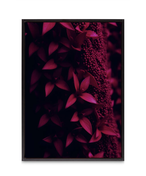 Dark Red Leaf Flora FOLHAGENS_14 - Image 5
