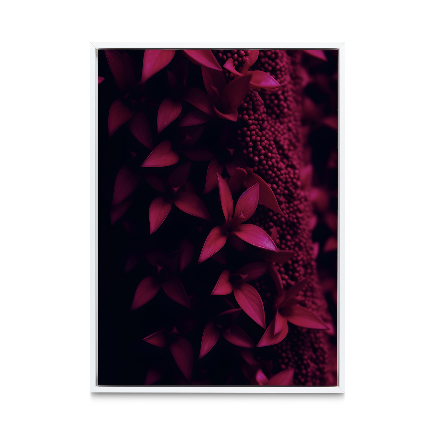Dark Red Leaf Flora FOLHAGENS_14 - Image 6