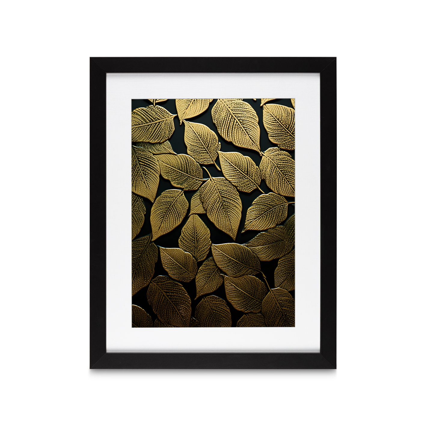 Good Leaves on Black Flora FOLHAGENS_16 - Image 4