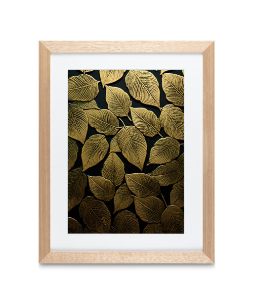 Alternative view of Good Leaves on Black Flora FOLHAGENS_16