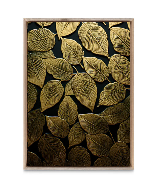 Good Leaves on Black Flora FOLHAGENS_16 - Image 5