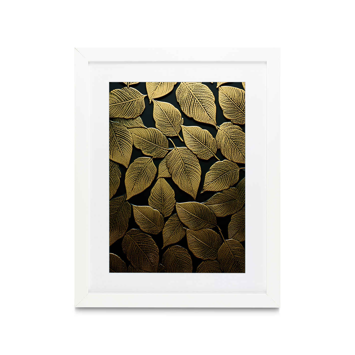 Good Leaves on Black Flora FOLHAGENS_16 - Image 3