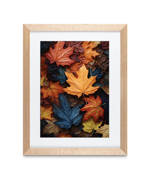 Alternative view of Fallen Maple Leaves Flora FOLHAGENS_25