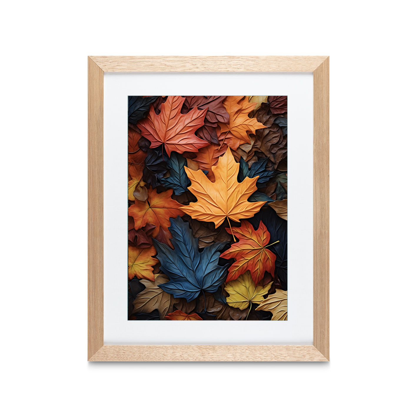 Fallen Maple Leaves Flora FOLHAGENS_25 - Image 2