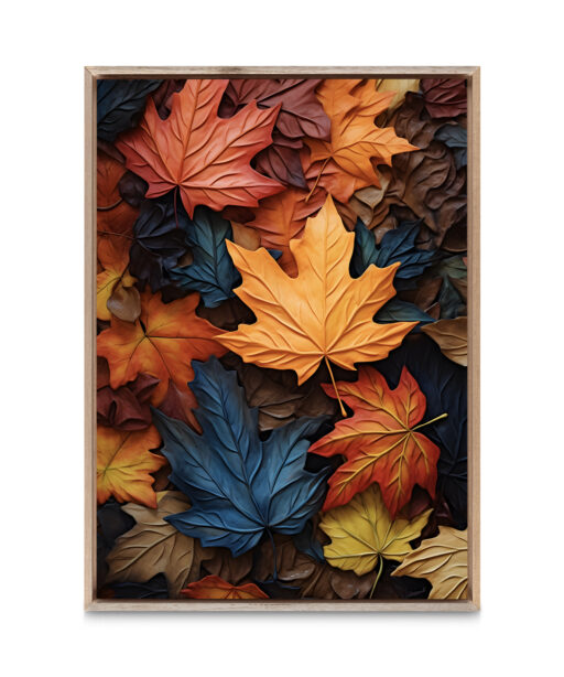 Fallen Maple Leaves Flora FOLHAGENS_25 - Image 5