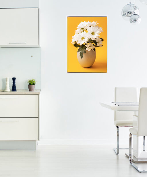 Yellow and White Bouquet FLORES_015