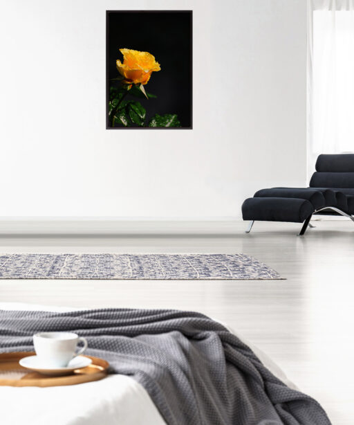 Yellow Rose Floral FLORES_021