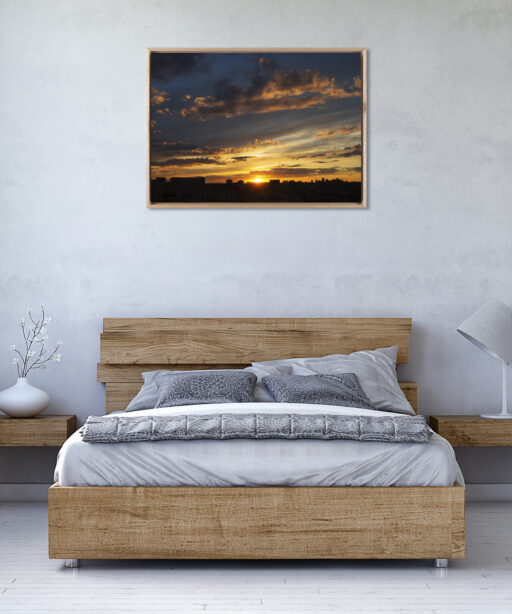 Golden City Sunset Landscape CEU 03