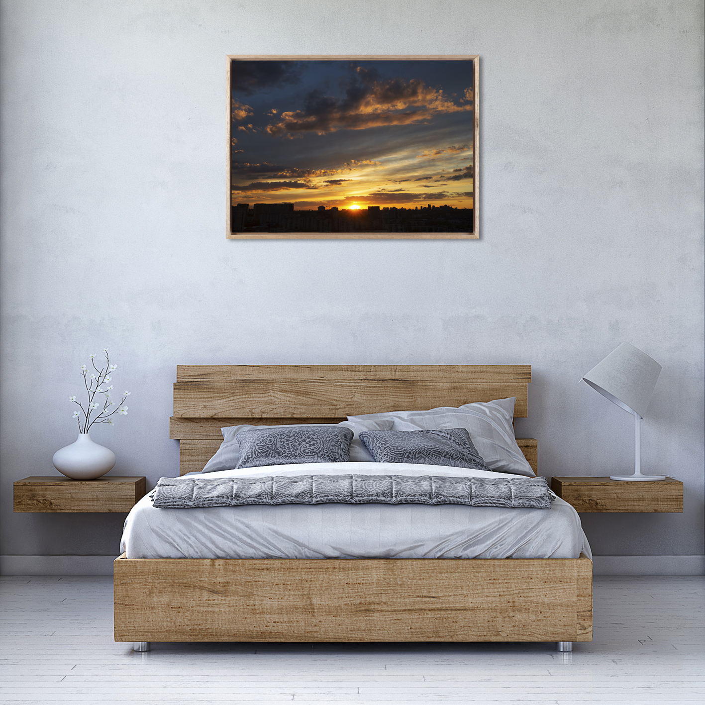 Golden City Sunset Landscape CEU 03