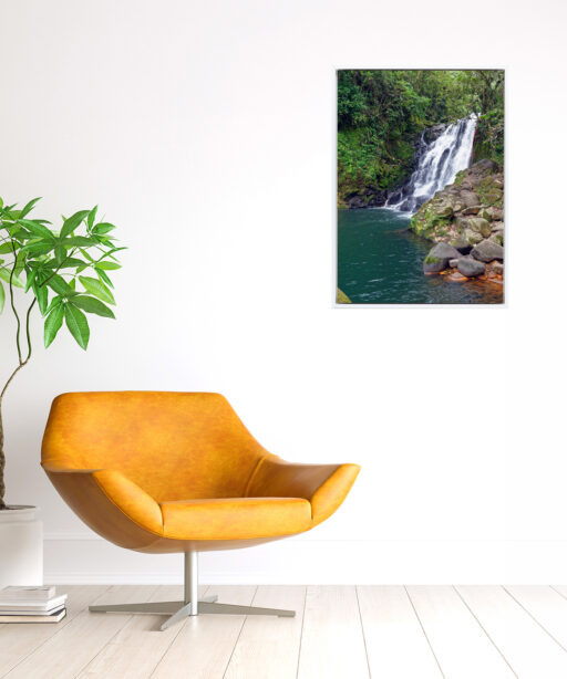 Green Pool Waterfall Landscape CACHOEIRA 02