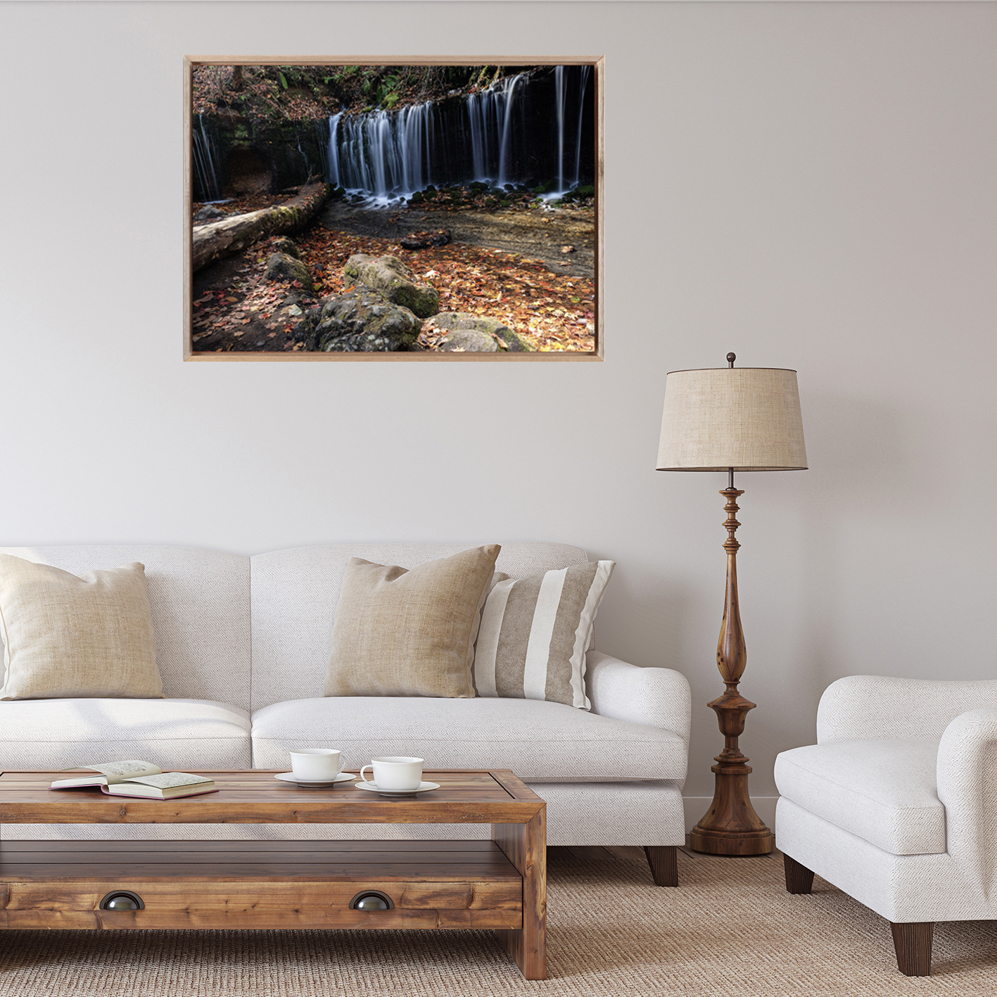 Hidden Waterfall Landscape CACHOEIRA 05