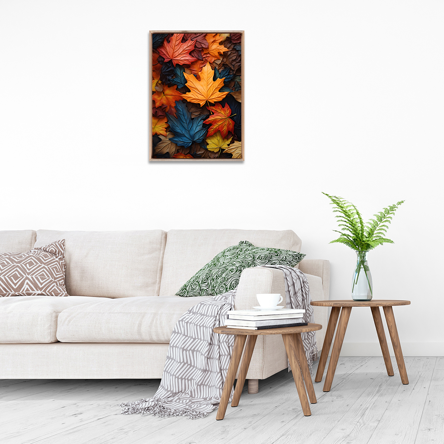 Fallen Maple Leaves Flora FOLHAGENS_25