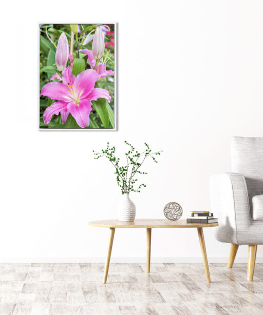 Purple Lily Floral FLORES_003