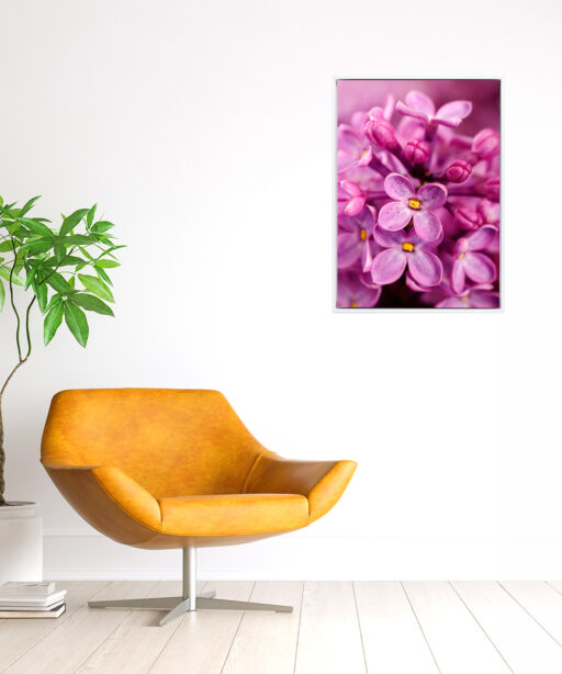 Purple Lilac Floral FLORES_002