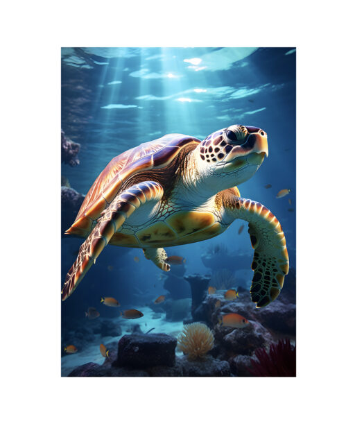 Turtle & Reef Animals ACQUA 65 - Image 7