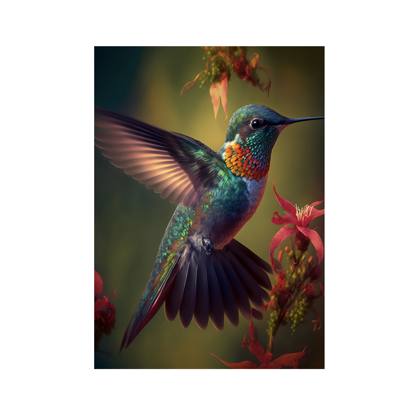 Hummingbird Animals AVES 071 - Image 7