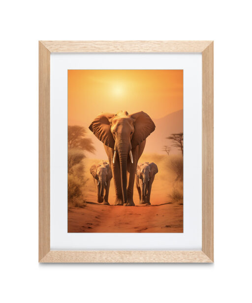Alternative view of Elephants Animals ELEFANTES-06