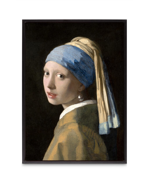 Girl with a Pearl Earring by Johannes Vermeer-Famous Paintings 03 - Image 8