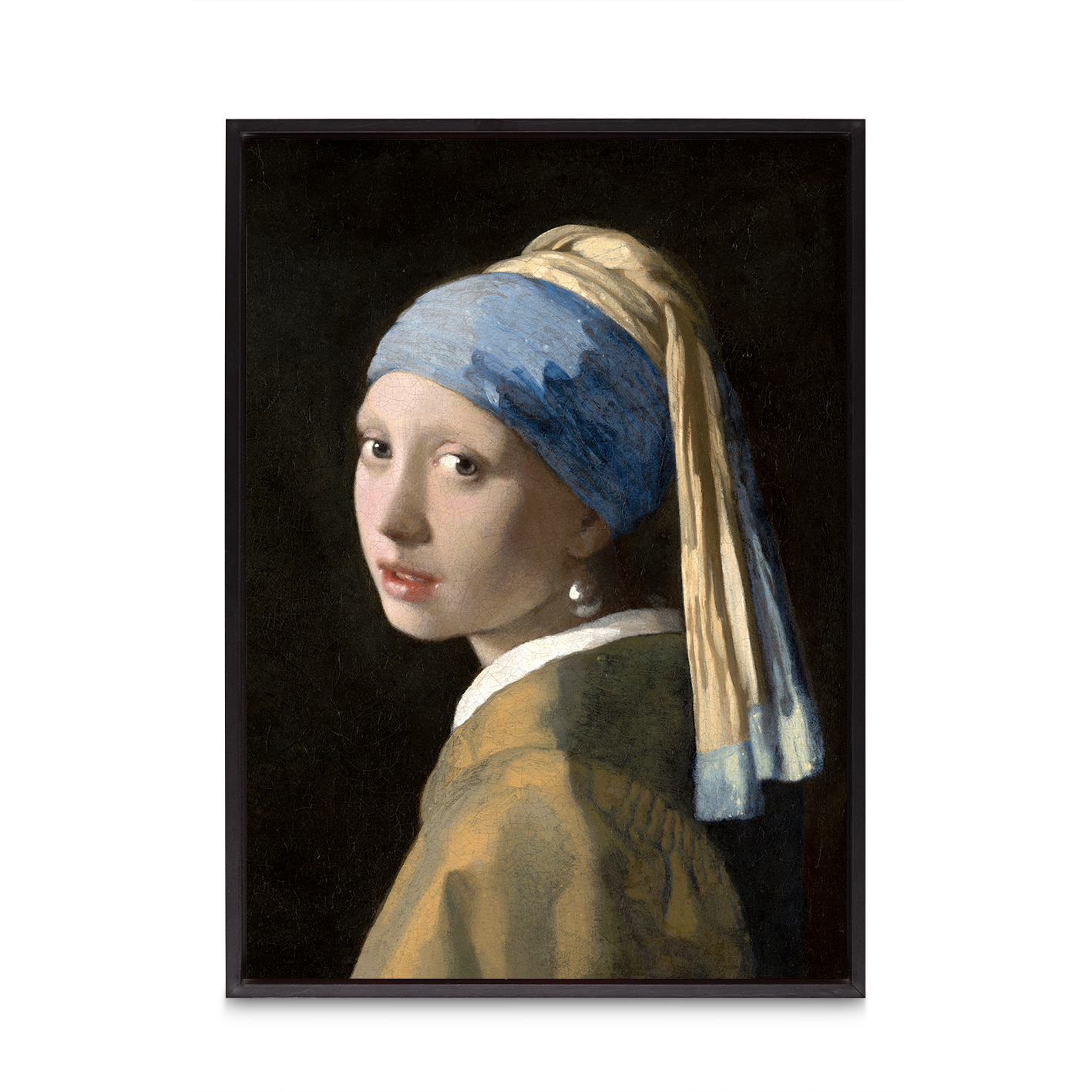Girl with a Pearl Earring by Johannes Vermeer-Famous Paintings 03 - Image 8