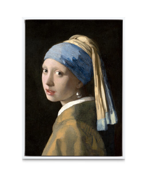 Girl with a Pearl Earring by Johannes Vermeer-Famous Paintings 03 - Image 6