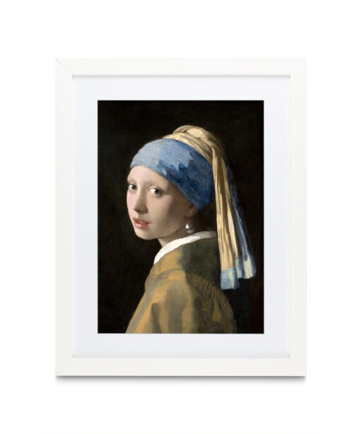 Girl with a Pearl Earring by Johannes Vermeer-Famous Paintings 03 - Image 3