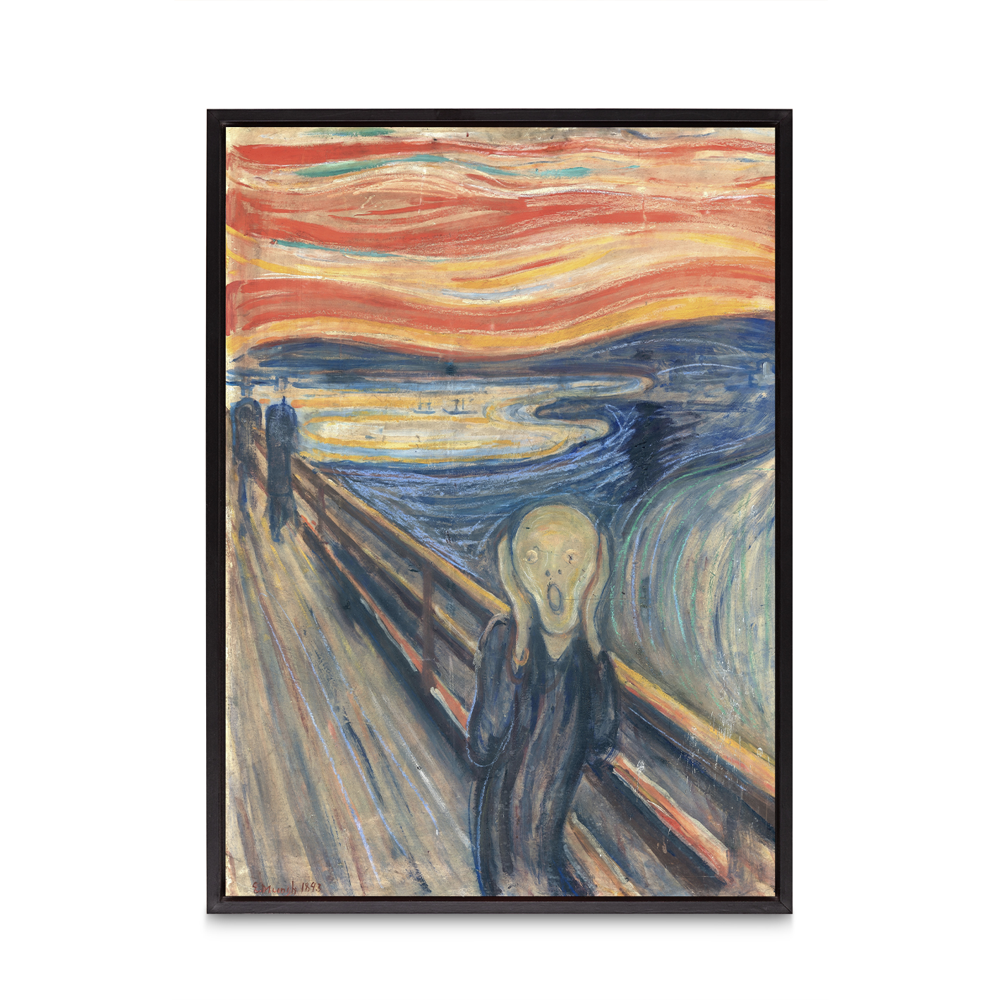 The Scream by Edvard Munch-Famous Paintings 14 - Image 8