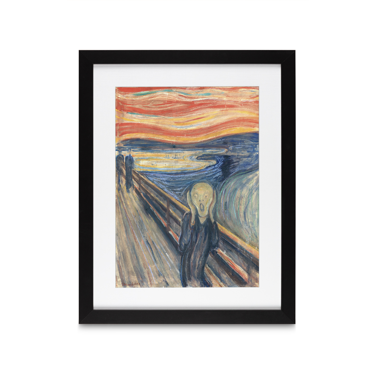 The Scream by Edvard Munch-Famous Paintings 14 - Image 3