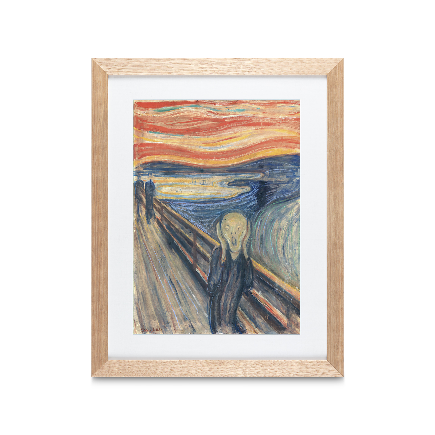 The Scream by Edvard Munch-Famous Paintings 14 - Image 2