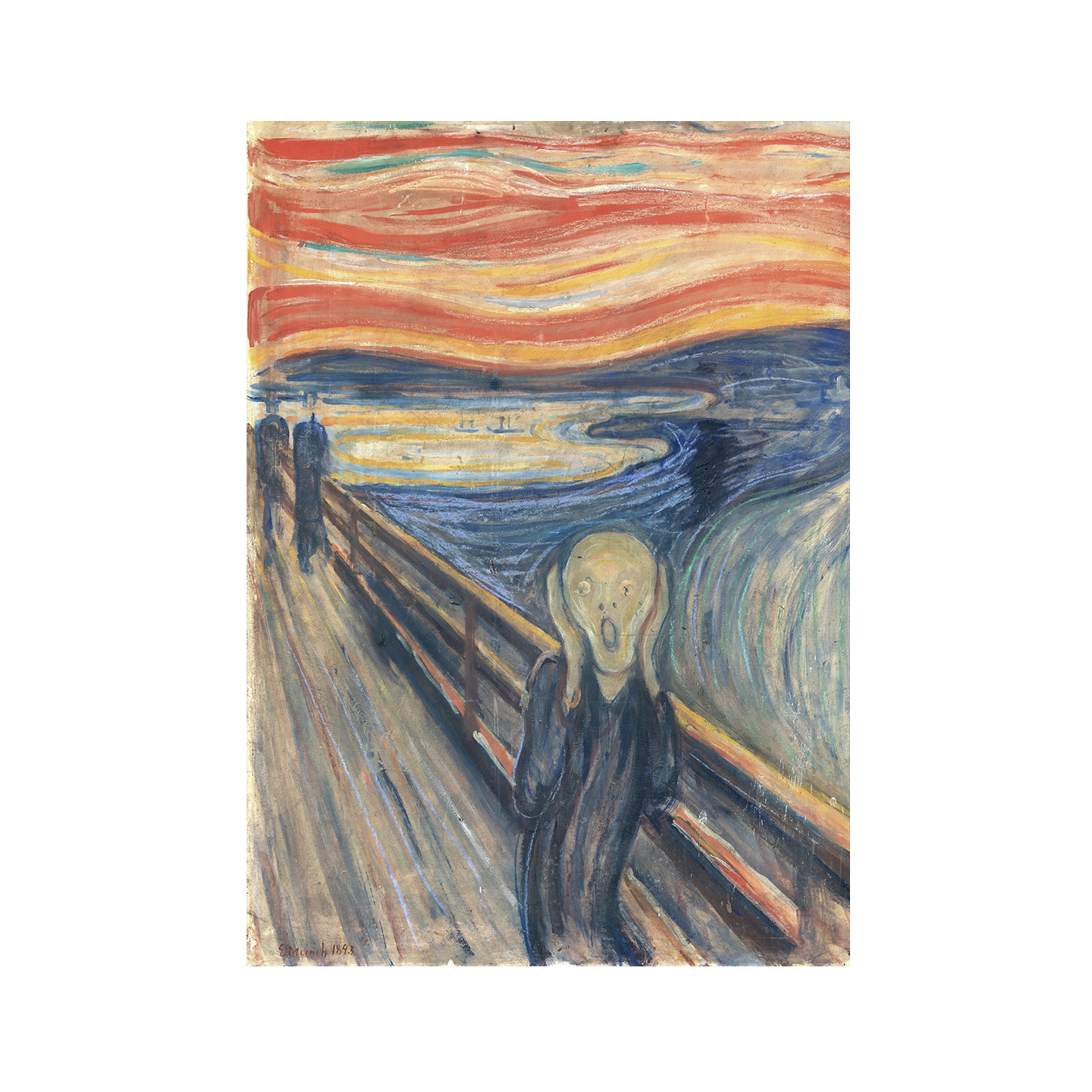 The Scream by Edvard Munch-Famous Paintings 14 - Image 7