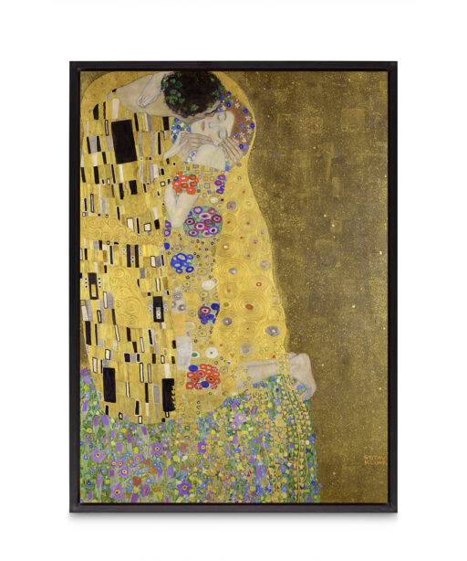 The Kiss by Gustav Klimt-Famous Paintings 15 - Image 8