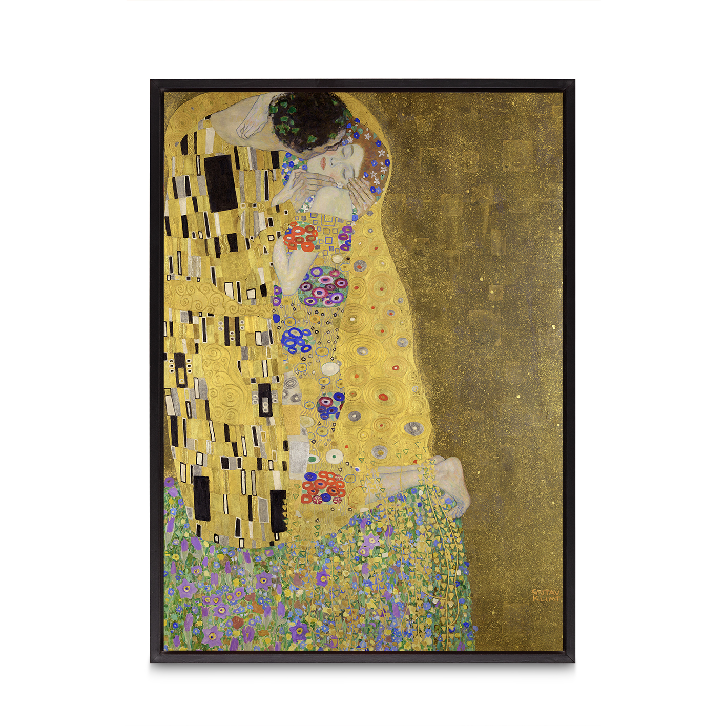 The Kiss by Gustav Klimt-Famous Paintings 15 - Image 8