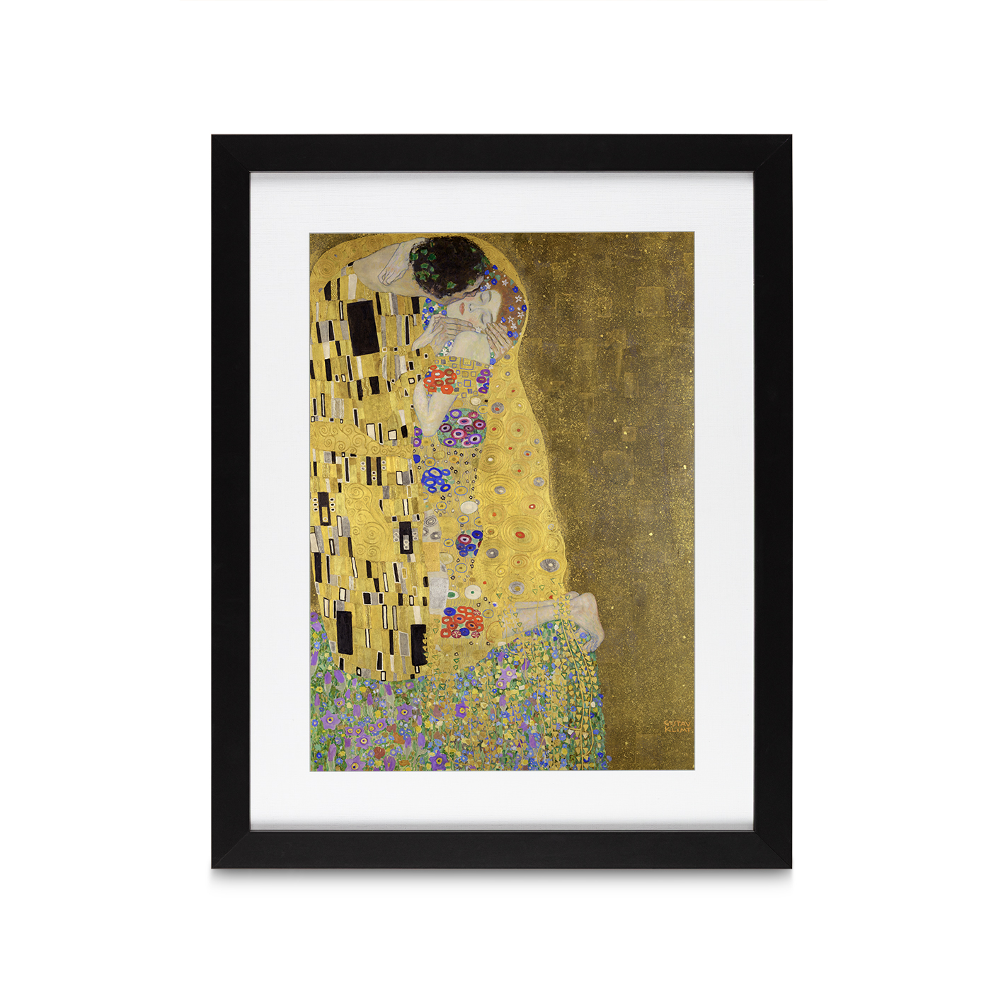 The Kiss by Gustav Klimt-Famous Paintings 15 - Image 4