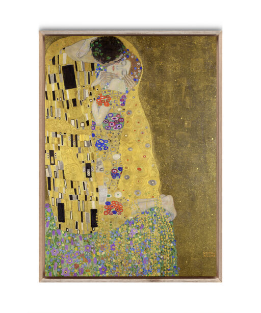The Kiss by Gustav Klimt-Famous Paintings 15 - Image 5