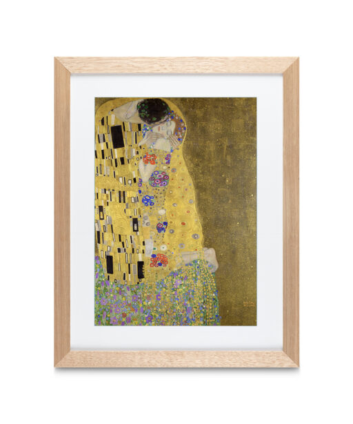 Alternative view of The Kiss by Gustav Klimt-Famous Paintings 15