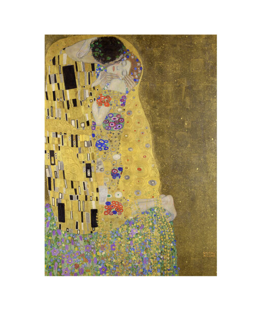 The Kiss by Gustav Klimt-Famous Paintings 15 - Image 7