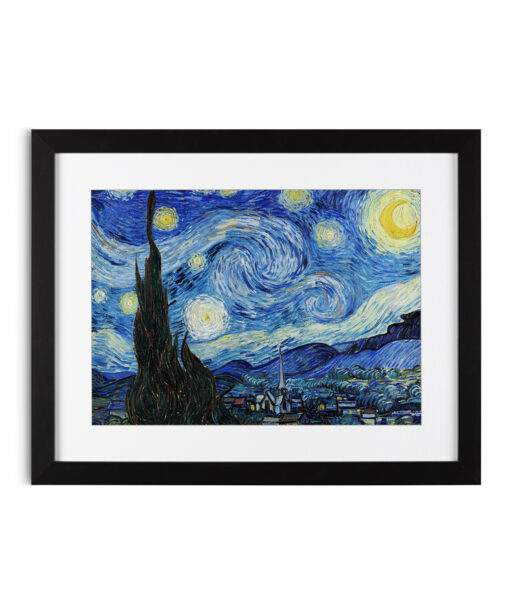 The Starry Night By Vincent Van Gogh-Famous Paintings 21 - Image 4