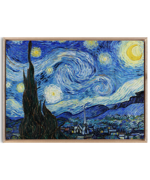 The Starry Night By Vincent Van Gogh-Famous Paintings 21 - Image 5
