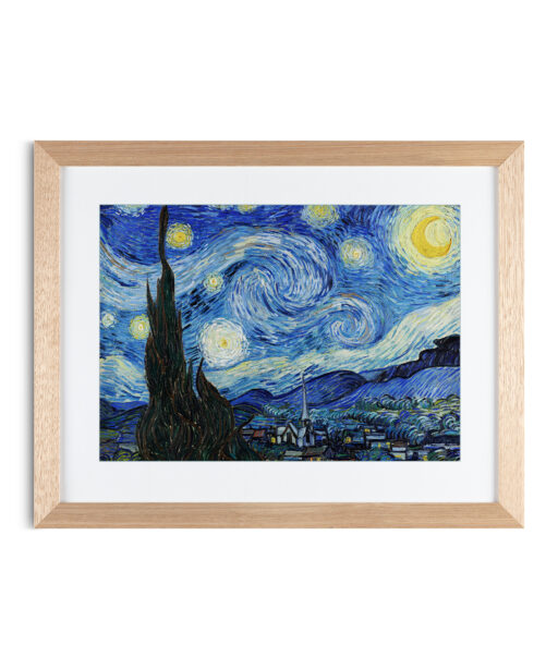 The Starry Night By Vincent Van Gogh-Famous Paintings 21 - Image 2