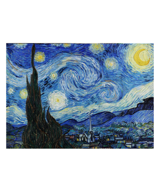 The Starry Night By Vincent Van Gogh-Famous Paintings 21 - Image 7